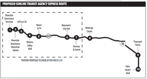 Proposed Sunline extension of RTA #210